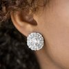Load image into Gallery viewer, Paparazzi Accessories Starry Starlet - White Post Earring - Be Adored Jewelry