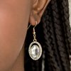 Paparazzi Accessories Imperial SHINE-ness - Gold Earring - Be Adored Jewelry