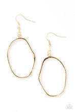 Load image into Gallery viewer, Paparazzi Eco Chic - Gold Earring - Be Adored Jewelry
