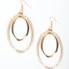 Paparazzi Accessories Wrapped In Wealth - Gold Earring - Be Adored Jewelry
