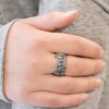 Paparazzi Accessories Radical Riches - Silver Ring - Be Adored Jewelry