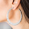 Load image into Gallery viewer, Paparazzi Accessories Slayers Gonna Slay - Silver Earring - Be Adored Jewelry