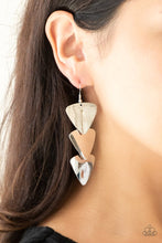 Load image into Gallery viewer, Paparazzi Accessories Terra Trek - Silver Earring - Be Adored Jewelry