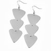 Load image into Gallery viewer, Paparazzi Accessories Terra Trek - Silver Earring - Be Adored Jewelry