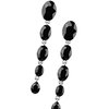 Paparazzi Accessories Red Carpet Radiance - Black Earring - Be Adored Jewelry