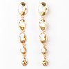 Paparazzi Accessories Red Carpet Radiance - Gold Earring - Be Adored Jewelry