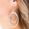 Load image into Gallery viewer, Paparazzi Accessories Wrapped In Wealth - Silver Earring - Be Adored Jewelry