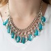 Paparazzi Accessories Spring Daydream - Blue Necklace - Be Adored Jewelry