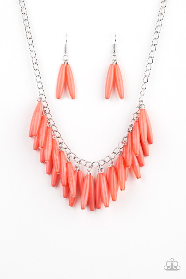 Paparazzi Full Of Flavor - Orange Necklace - Be Adored Jewelry