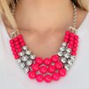 Load image into Gallery viewer, Paparazzi Dream Pop - Pink Necklace - Be Adored Jewelry
