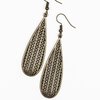 Paparazzi Accessories Terra Tears - Brass Earring - Be Adored Jewelry