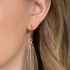 Paparazzi Accessories Terra Tears - Brass Earring - Be Adored Jewelry