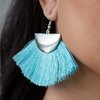 Fox Trap - Paparazzi Blue Earring - Be Adored Jewelry