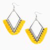 Paparazzi Accessories When In Peru - Yellow Earring - Be Adored Jewelry