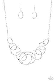 Be Adored Jewelry All Around Radiance Silver Paparazzi Necklace