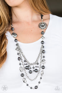 Paparazzi All the Trimmings - Black Necklace - Be Adored Jewelry