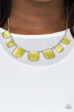 Load image into Gallery viewer, Be Adored Jewelry Aura Allure Yellow Paparazzi Necklace 