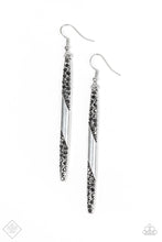 Load image into Gallery viewer, Paparazzi Award Show Attitude - Silver Earring - Be Adored Jewelry