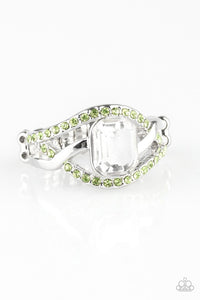 Paparazzi BLING It On - Green Ring - Be Adored Jewelry
