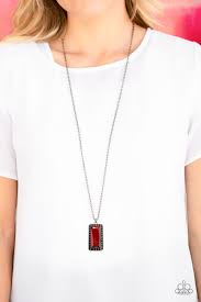 Be Adored Jewelry Bada Bling Bada Boom Red Paparazzi Necklace