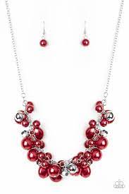 Be Adored Jewelry Battle of the Bombshells Red Paparazzi Necklace