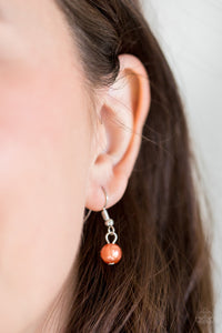 Paparazzi Bold Balancing Act - Orange Necklace - Be Adored Jewelry