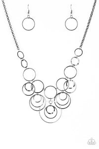 Paparazzi Break The Cycle - Black Necklace - Be Adored Jewelry