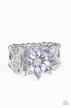 Load image into Gallery viewer, Be Adored Jewelry Brilliantly Blooming Purple Paparazzi Ring 