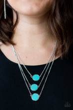Load image into Gallery viewer, Paparazzi CEO of Chic - Blue Necklace - Be Adored Jewelry