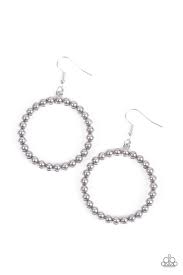 Be Adored Jewelry Can I Get a Hallelujah Silver Paparazzi Earring 