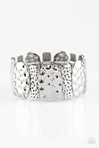 Paparazzi Cave Cache - Silver Bracelet - Be Adored Jewelry