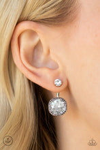 Load image into Gallery viewer, Be Adored Jewelry Celebrity Cache White Paparazzi Post Earring