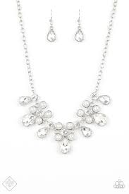 Be Adored Jewelry Fiercely 5th Avenue Paparazzi White