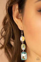 Load image into Gallery viewer, Be Adored Jewelry Dripping In Melodrama Blue Paparazzi Earring