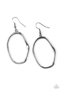 Paparazzi Eco Chic - Black Earring - Be Adored Jewelry