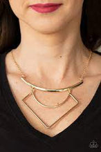 Load image into Gallery viewer, Be Adored Jewelry Egyptian Edge Gold Paparazzi Necklace 
