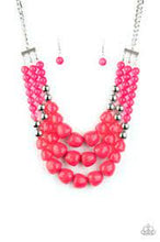 Load image into Gallery viewer, Be Adored Jewelry Forbidden Fruit Pink Paparazzi Necklace