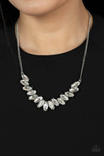 Load image into Gallery viewer, Be Adored Jewelry Galaxy-Game Changer White Paparazzi Necklace 