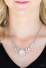 Load image into Gallery viewer, Garden Glamour - Paparazzi White Necklace - Be Adored Jewelry