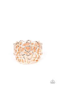 Be Adored Jewelry Get Your FRILL Rose Gold Paparazzi Ring 
