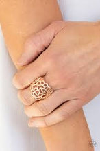 Load image into Gallery viewer, Be Adored Jewelry Get Your FRILL Rose Gold Paparazzi Ring 