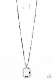 Be Adored Jewelry Let Your HEIR Down White Paparazzi Necklace
