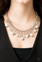 Load image into Gallery viewer, HEIR-headed - Paparazzi White Necklace - Be Adored Jewelry