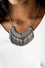 Load image into Gallery viewer, Be Adored Jewelry Impressively Incan Black Paparazzi Necklace