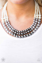 Load image into Gallery viewer, Paparazzi Accessories Lady In Waiting Silver Blockbuster Necklace - Be Adored Jewelry