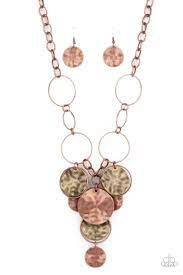 Be Adored Jewelry Learn the HARDWARE Way Copper Paparazzi Necklace 