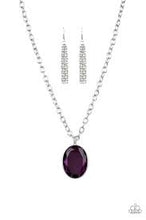 Load image into Gallery viewer, Be Adored Jewelry Light As HEIR Purple Paparazzi Necklace