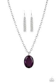 Be Adored Jewelry Light As HEIR Purple Paparazzi Necklace
