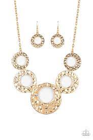 Be Adored Jewelry Mildy Metro Gold Paparazzi Necklace