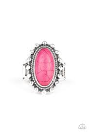 Be Adored Jewelry Mineral Movement Pink Paparazzi Ring